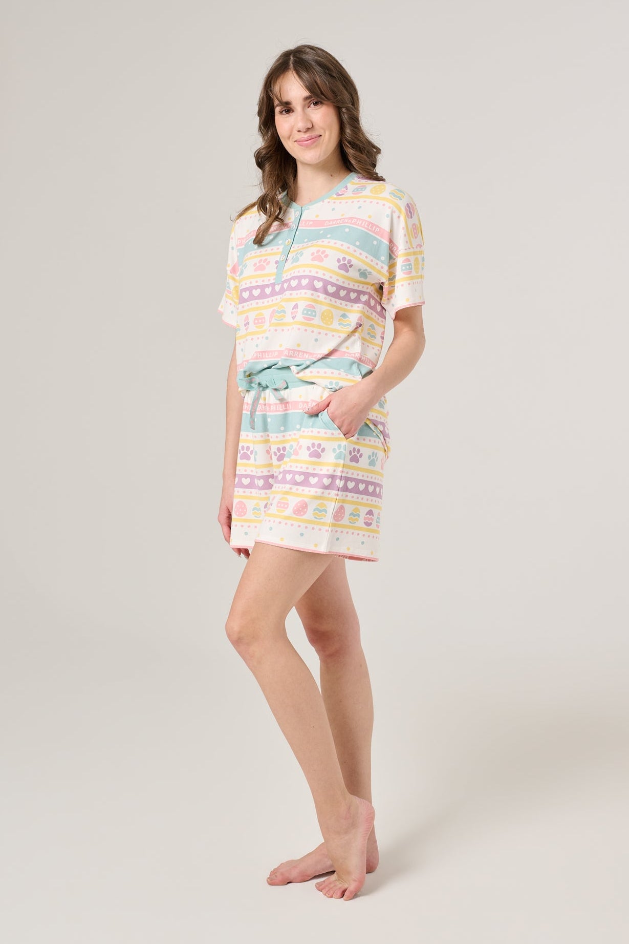 Women's Short PJs | Feelin' Eggstra