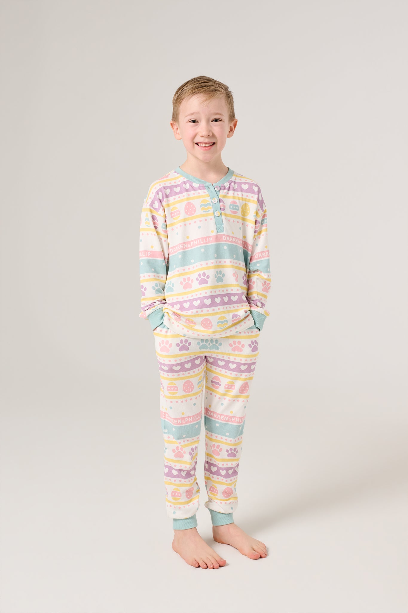 Kid's Long PJs | Feelin' Eggstra