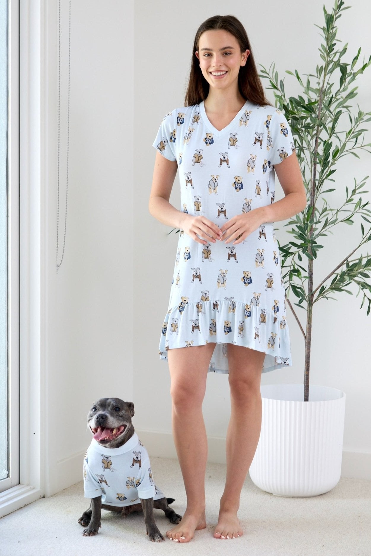 Preppy Pups Dog Tee