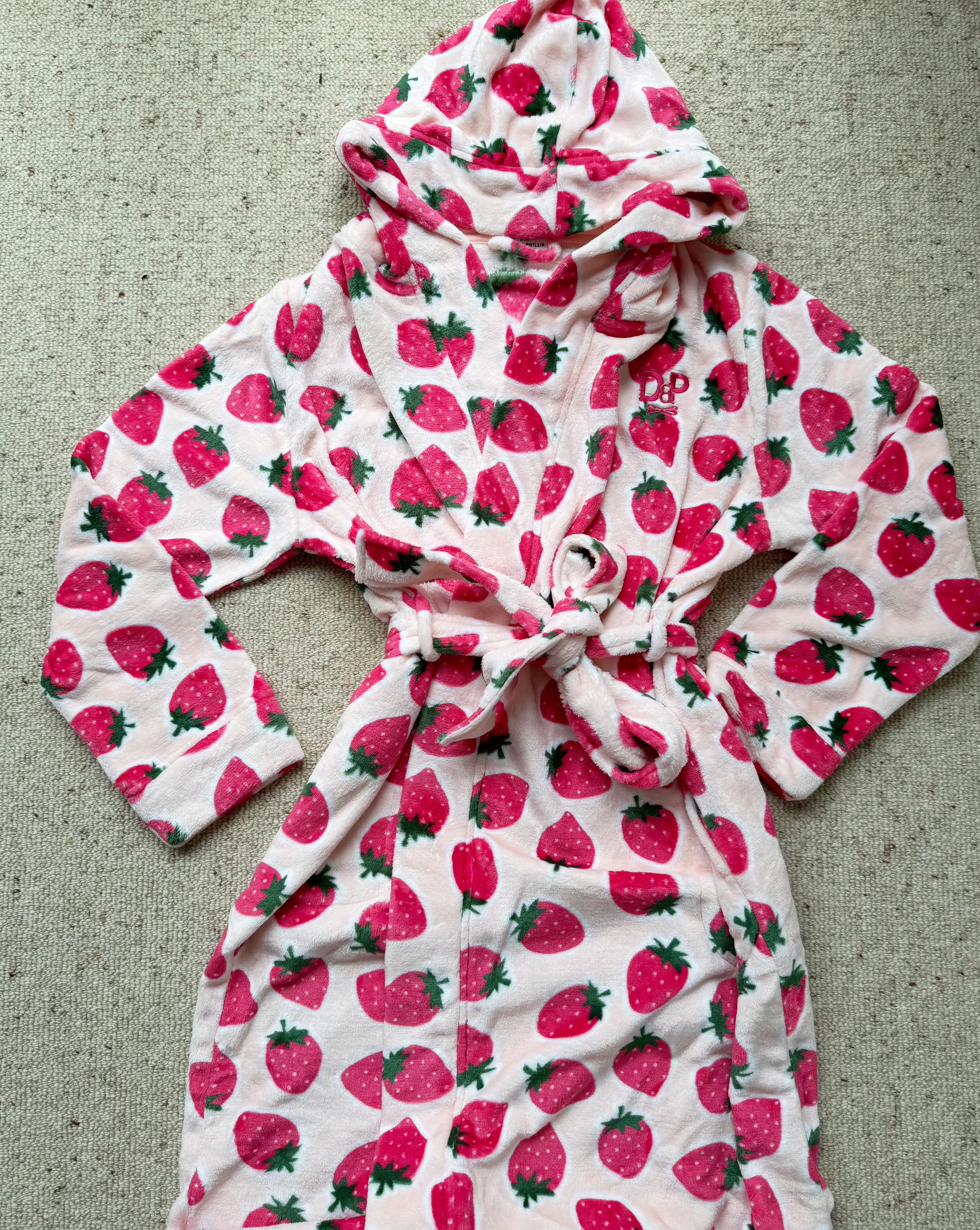 Strawberry Woman's Robe - Sample