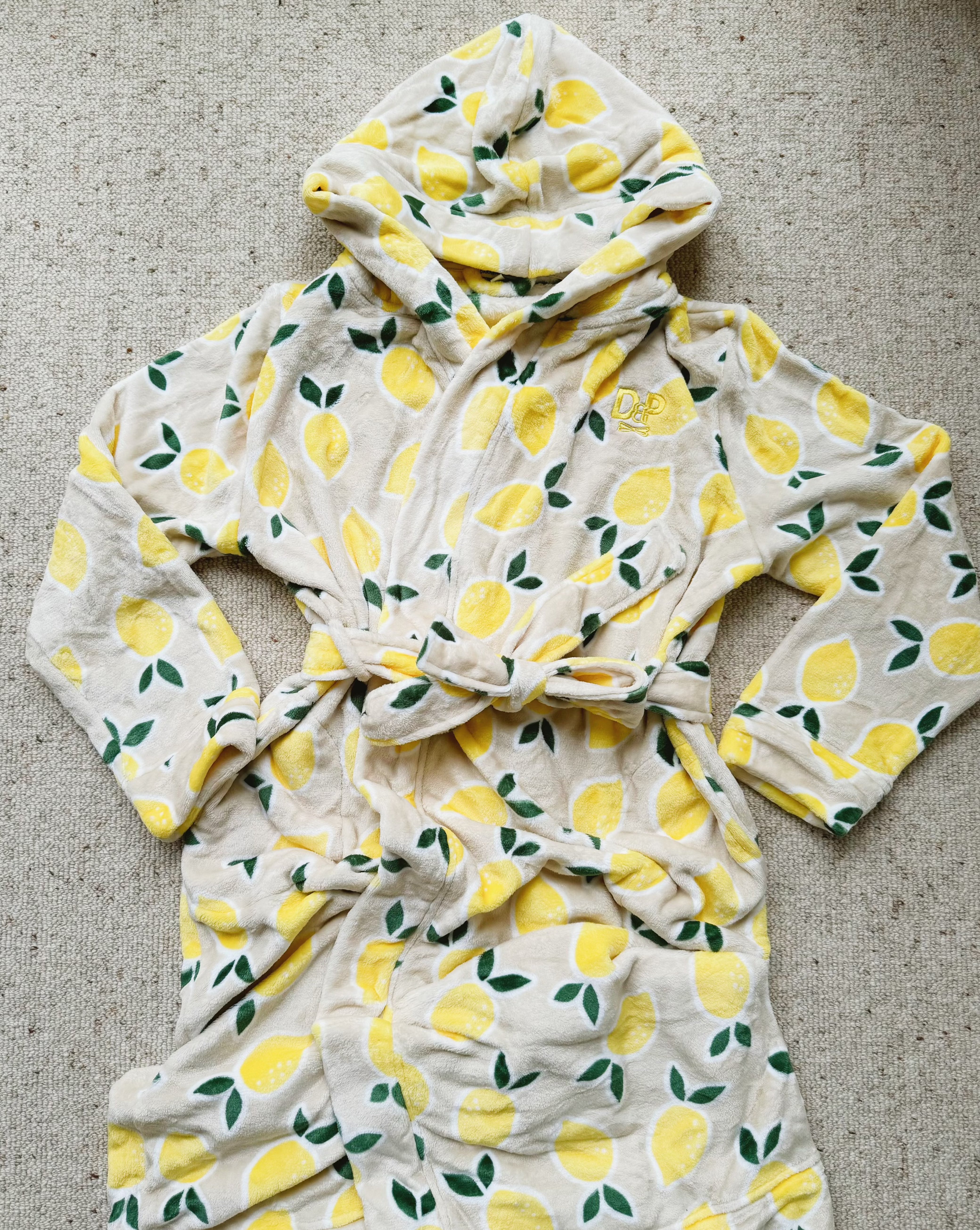 Lemon Woman's Robe - Sample