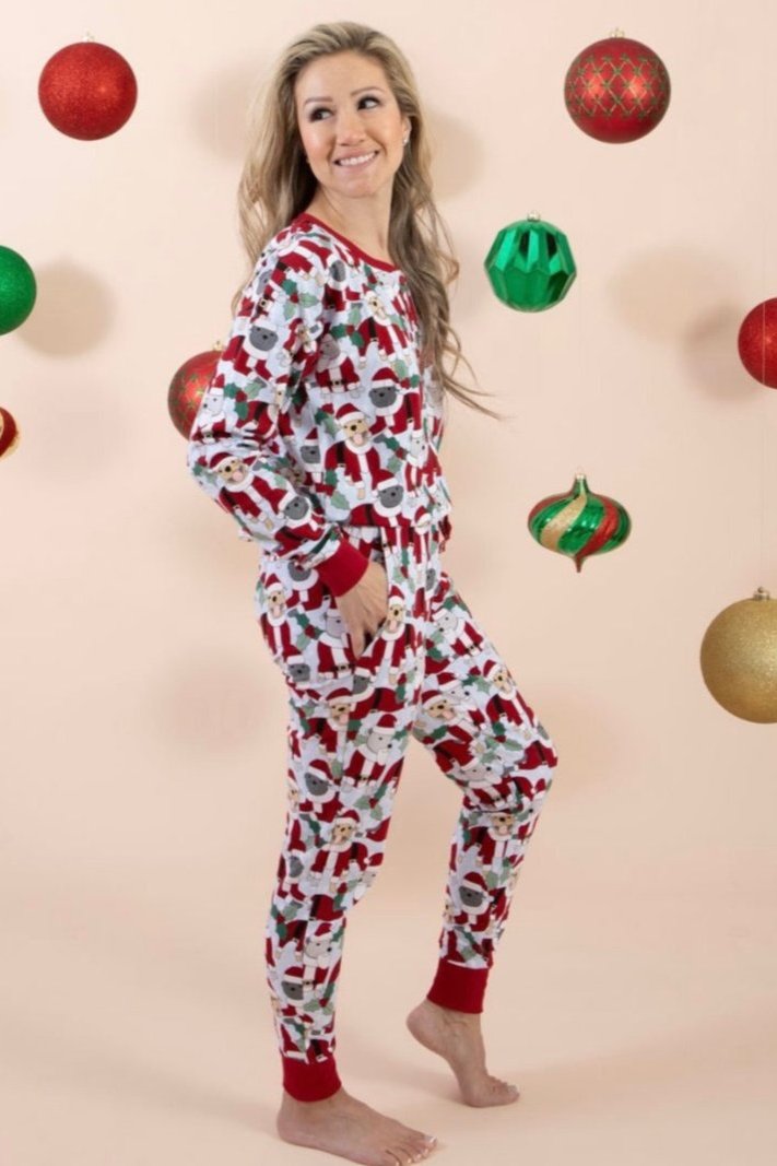 Santa Paws Women's Winter PJ Set