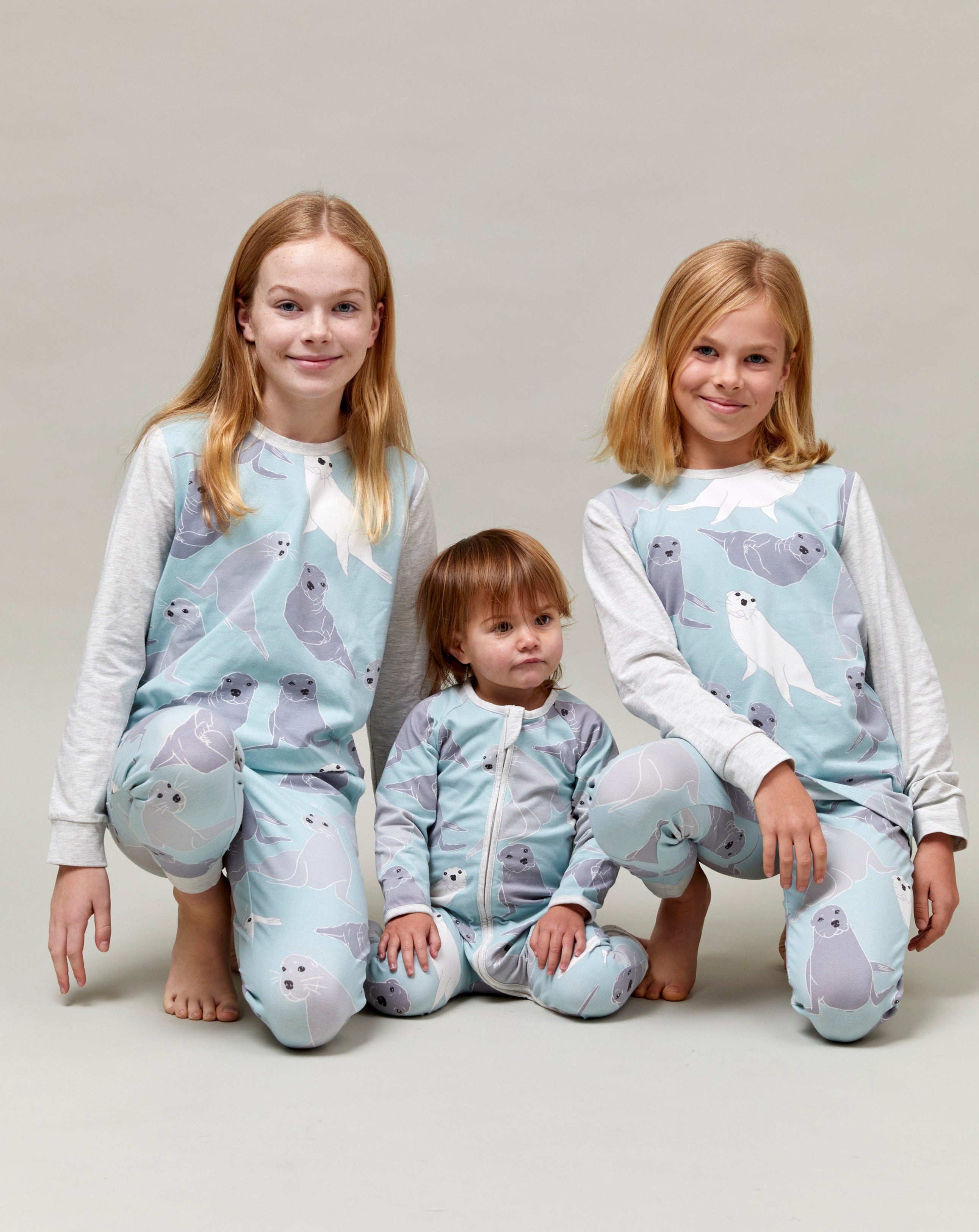 Sealy Staffies Kids Long Pyjama Set.