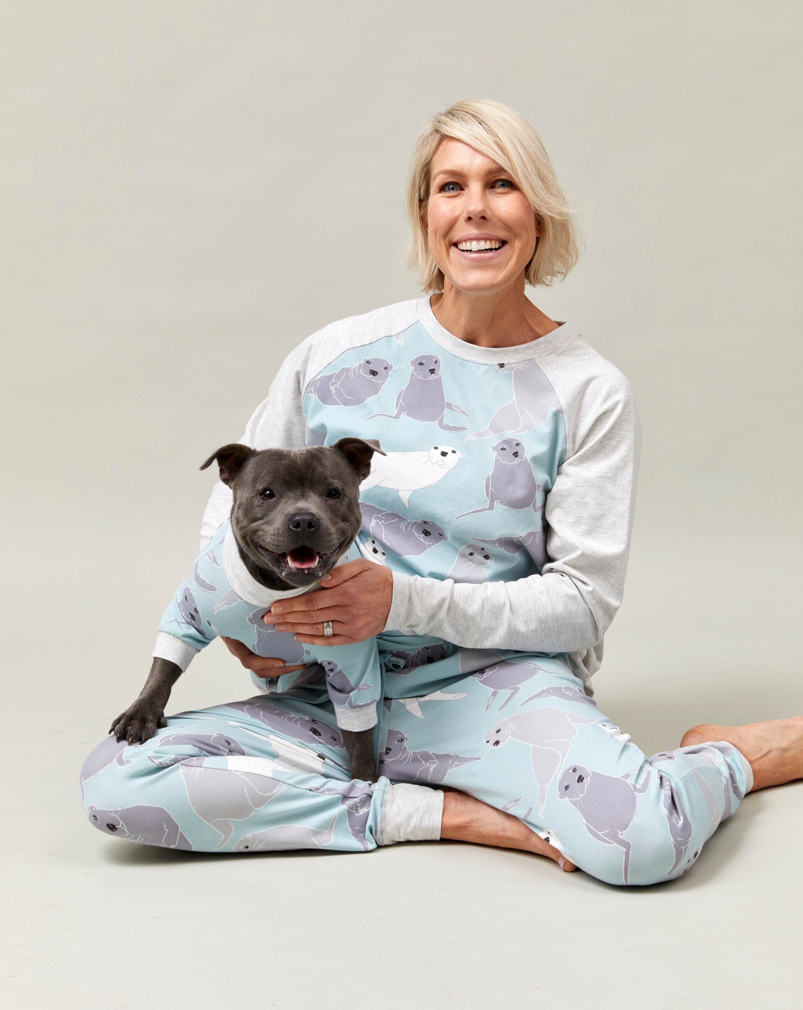 Sealy Staffies Women's Long Pyjama Set