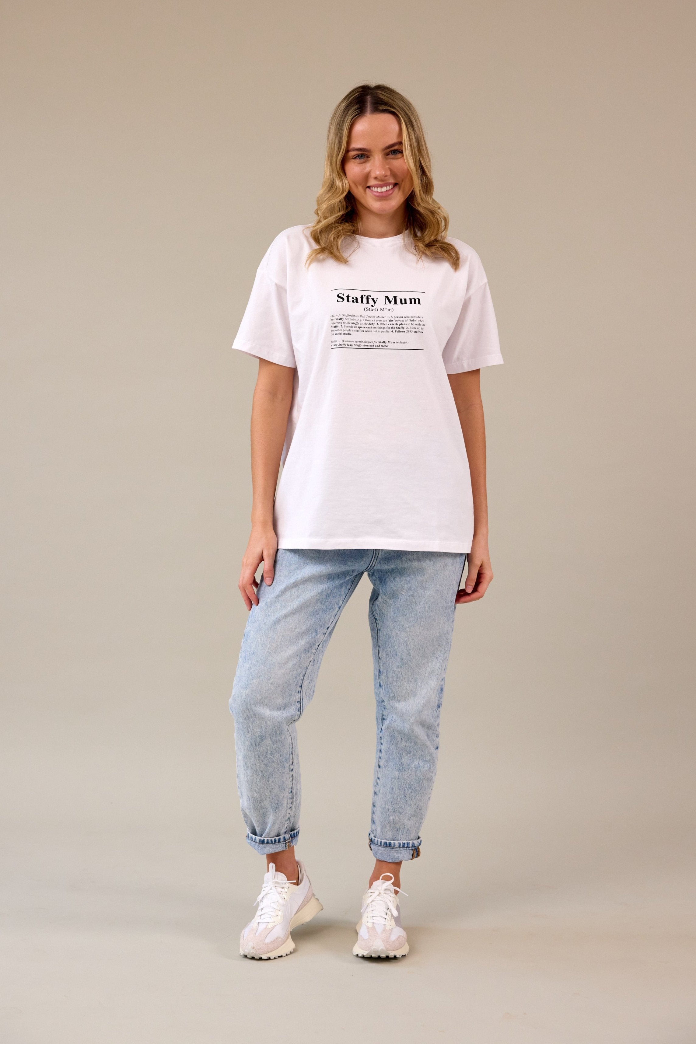 Staffy Mum Womens Tee