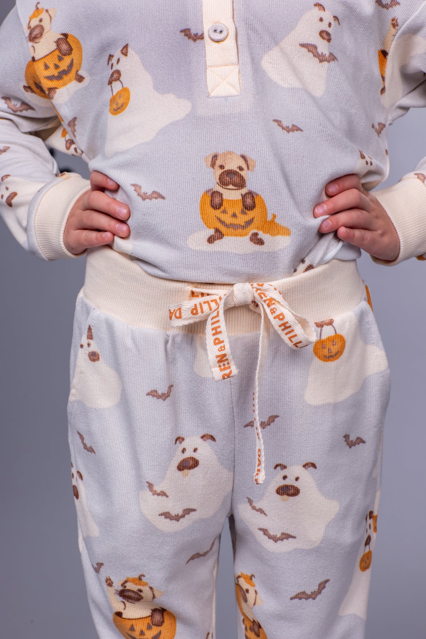 Kid's Long PJs | Howl-O-Ween