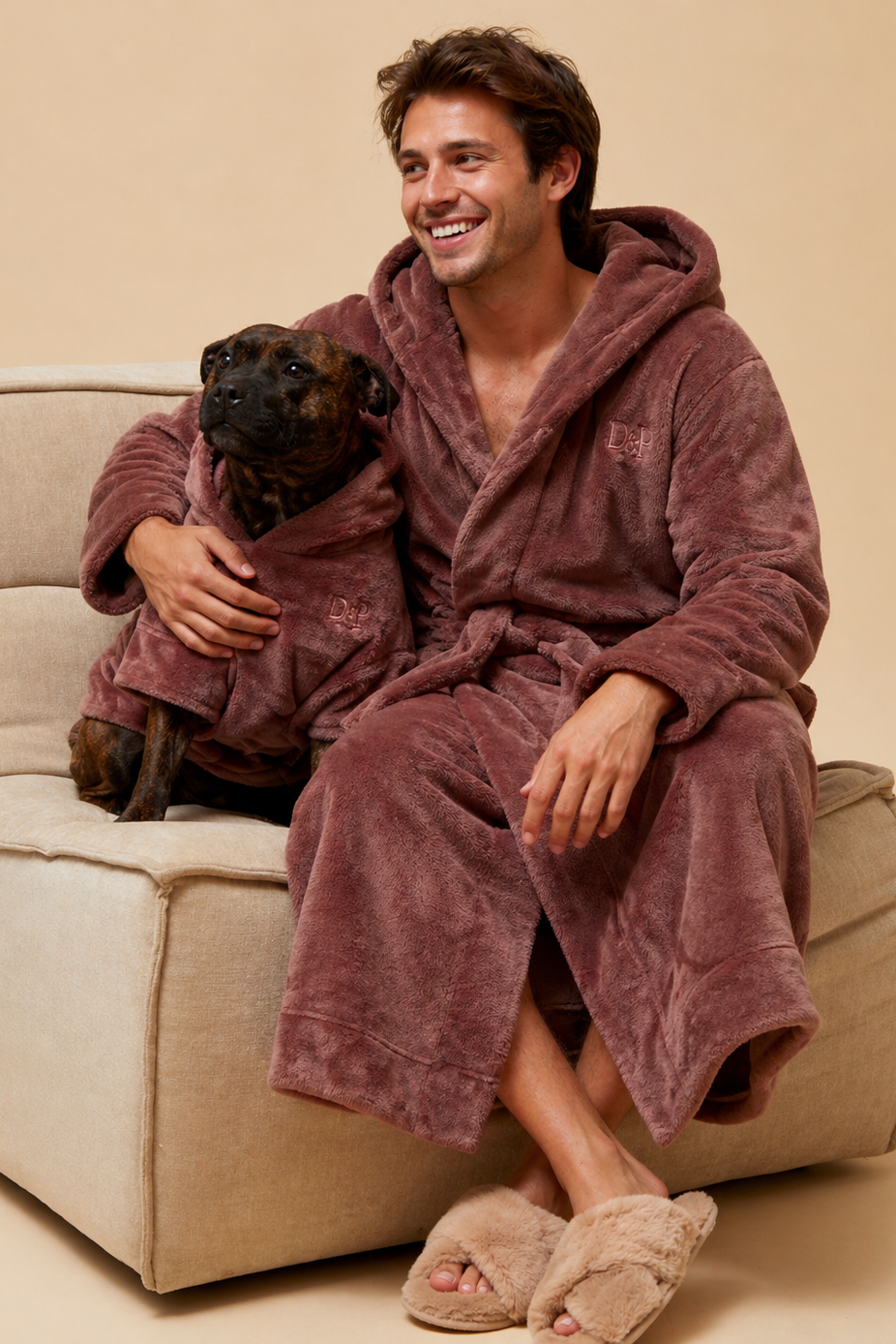 The Dream Robe Matching Set | Chocolate