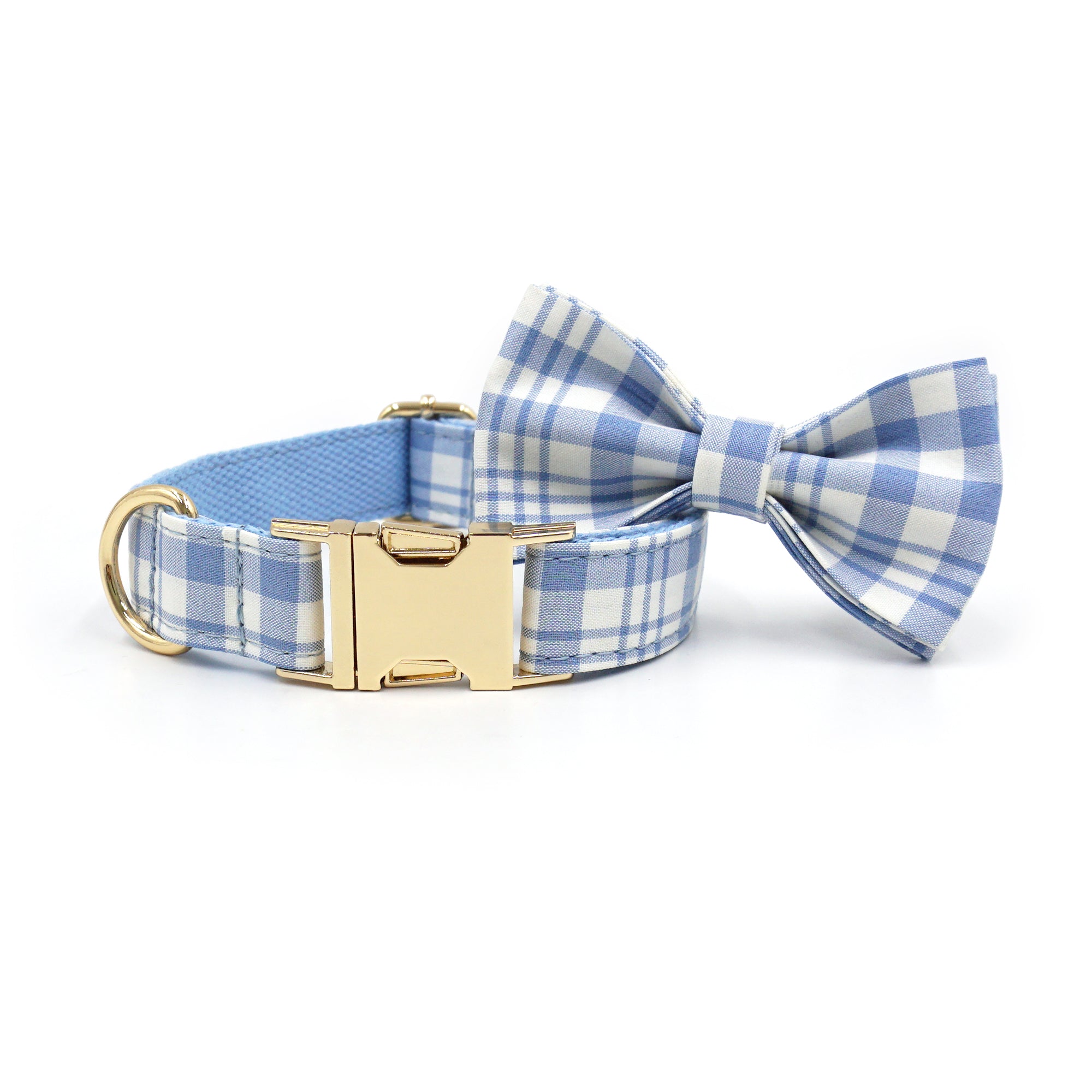 Coastal Plaid Dog Walking Set