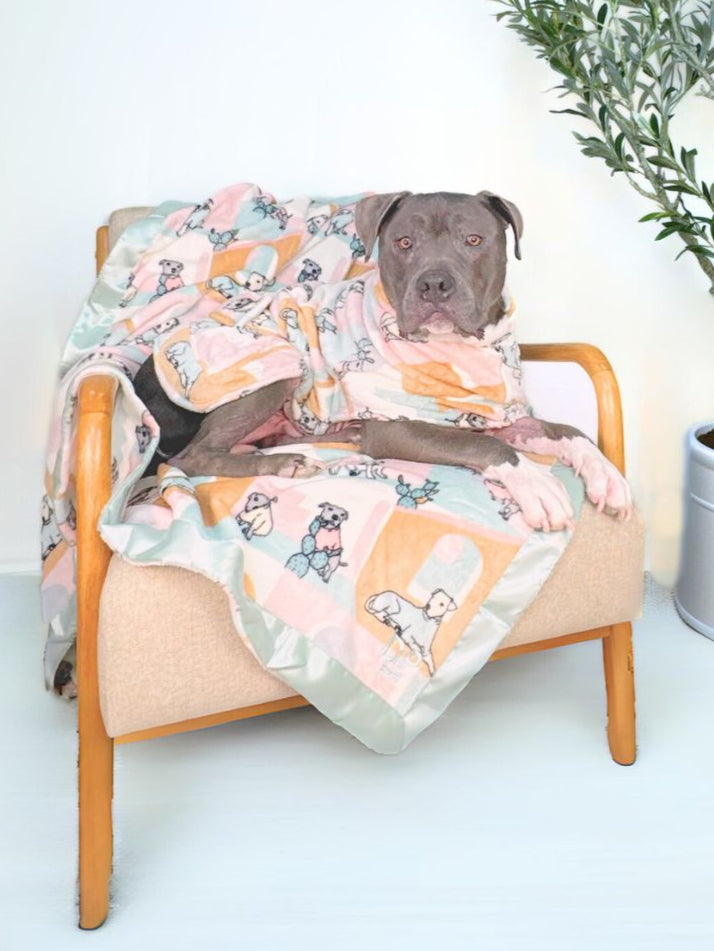 Matching Robe & Blanket | Rescue Ranch