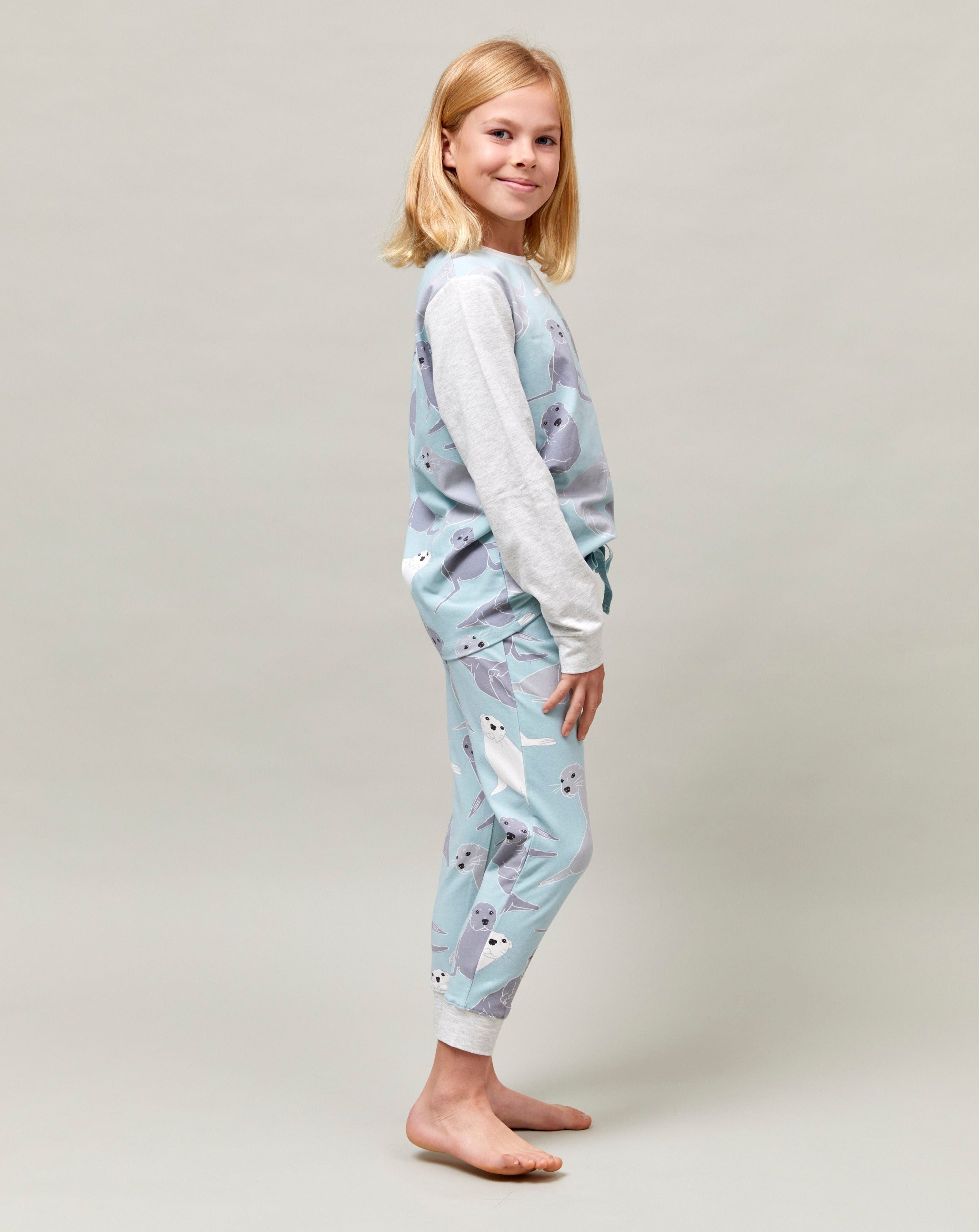 Sealy Staffies Kids Long Pyjama Set.