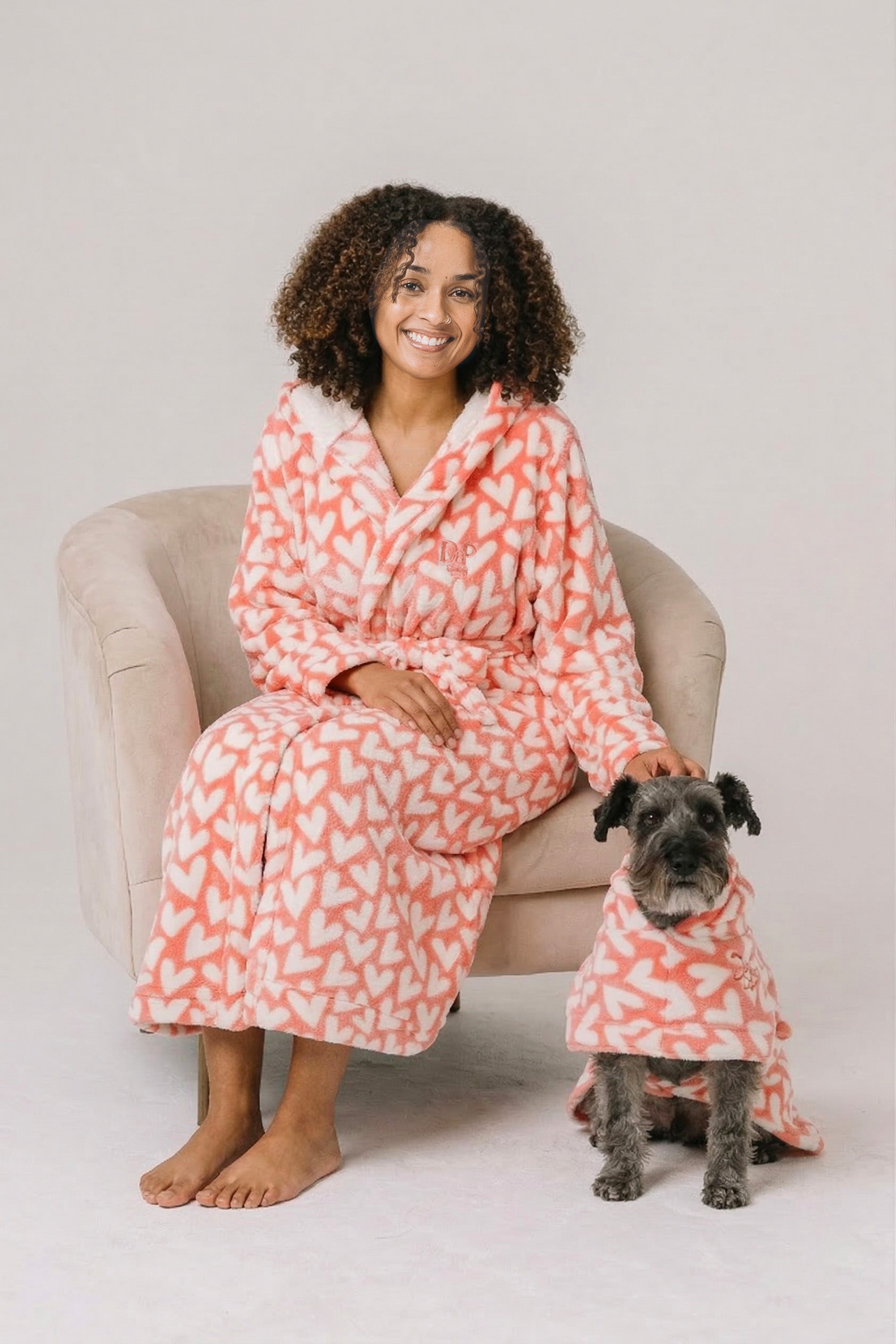 Matching Lounge Robe Set | Puppy Love