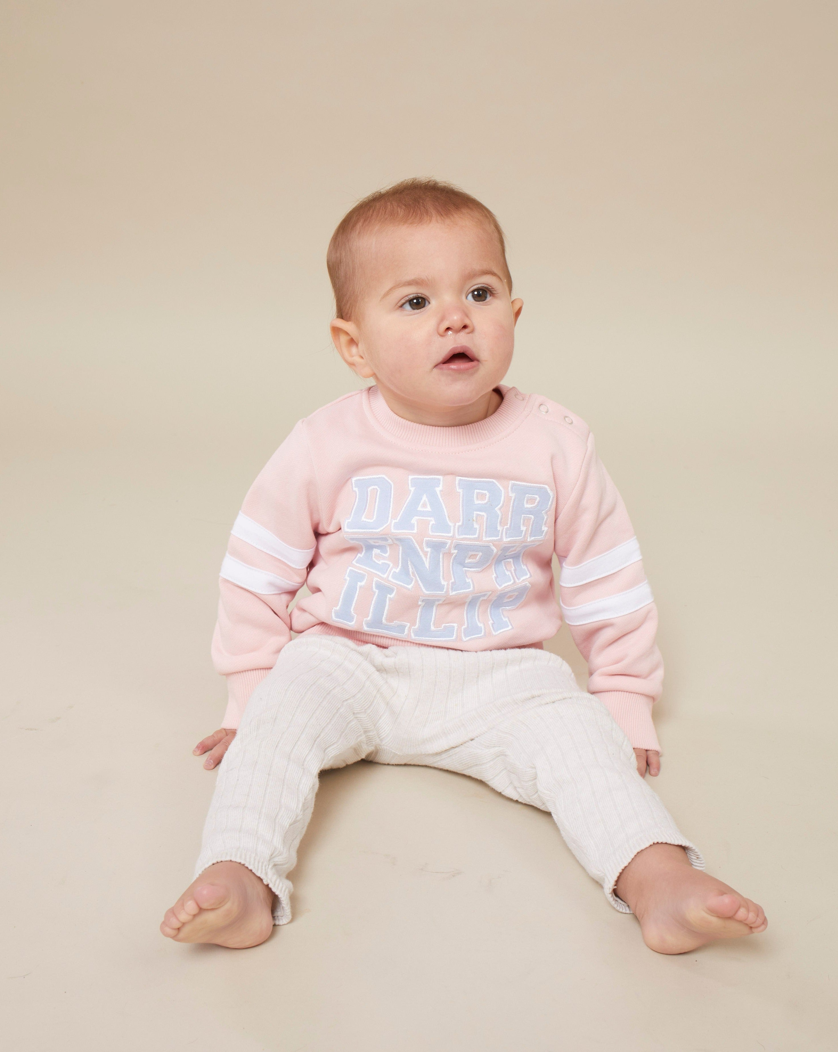 The Academy Baby Sweat - Preppy Pink